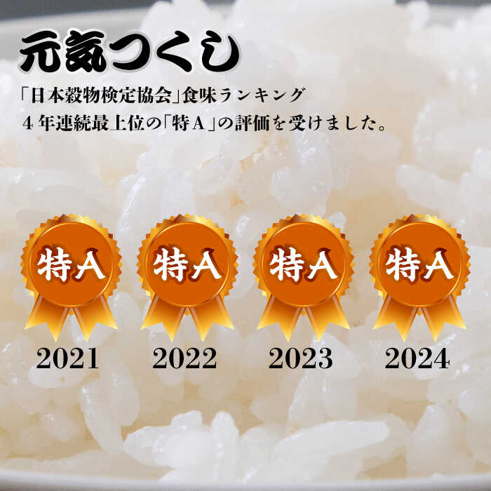 【ふるさと納税】令和7年産【特A】評価のお米「元気つくし」5kg×2袋 [10kg] [白米]《築上町》【株式会社ベネフィス】 [ABDF030] 精米 米 ご飯 ごはん こめ コメ 40000 40000円