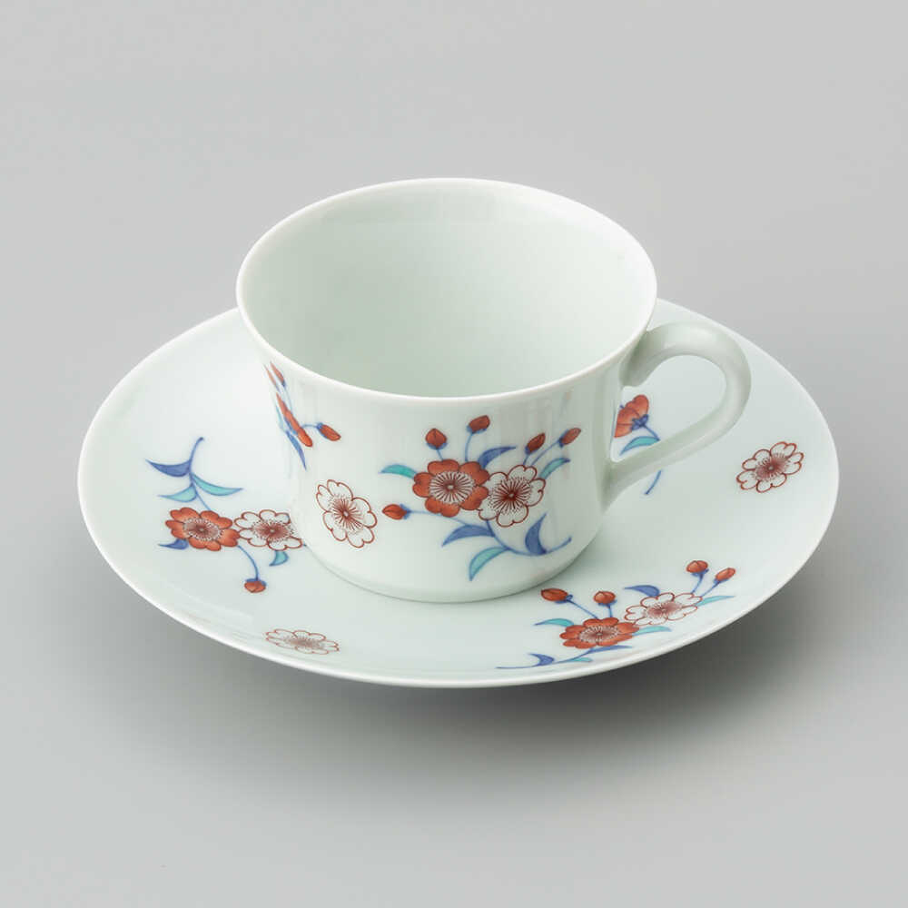 【ふるさと納税】【有田焼】重要無形文化財 桜絵 碗皿 / 佐賀県 / 今右衛門焼佐賀店有銘堂[41AAAY009] f410004-saga-10002484 佐賀県 サンプル画像3