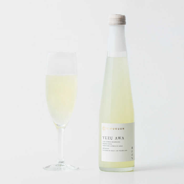 【ふるさと納税】Yuzu Awa（ゆず果汁入り炭酸飲料）2本セットGift Box / 炭酸飲料 ゆず ユズ スパークリングドリンク / 佐賀県 / 川原食品株式会社 [41AABD004]