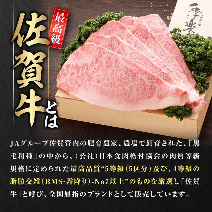 【ふるさと納税】【木箱入】佐賀牛ロースステーキ 計1kg（約200g×5枚） /牛肉 / 佐賀県 / さが風土館季楽 [41AABE028] f410004-saga-10000809 佐賀県 サンプル画像3