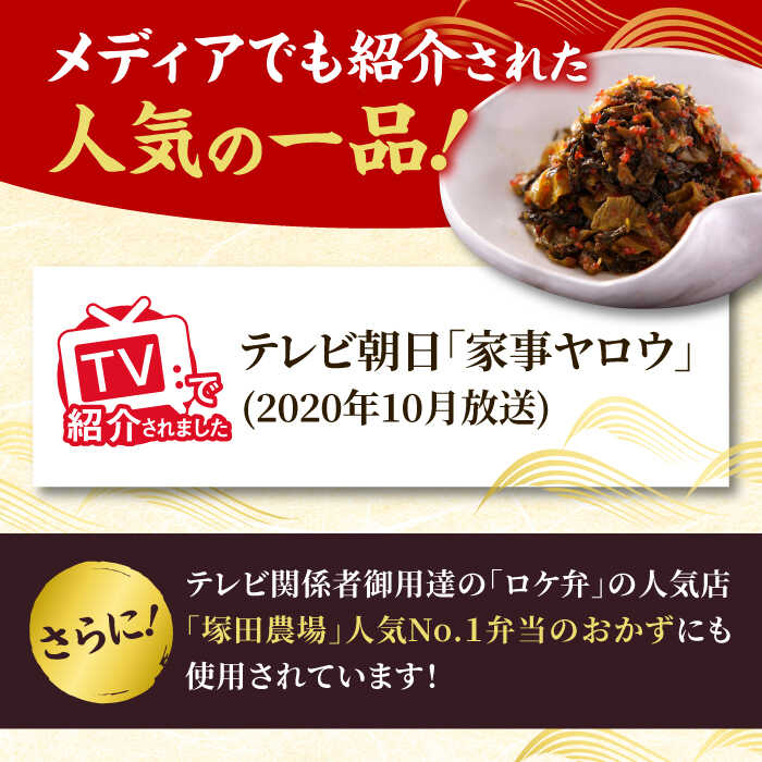 【ふるさと納税】高菜めんたい味（250g×2袋） / 高菜 めんたい 明太子 かんたん調理 / 佐賀県 / 東京竹八株式会社 [41AADH007]