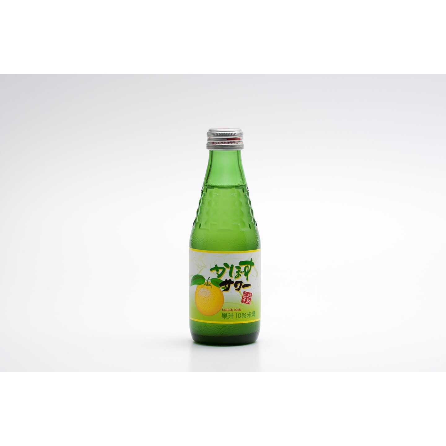 かぼすサワー 180ml瓶×24本 / サイダー 炭酸 ジュース ご当地 / 佐賀県 / 小松飲料株式会社 [41ABAM004]