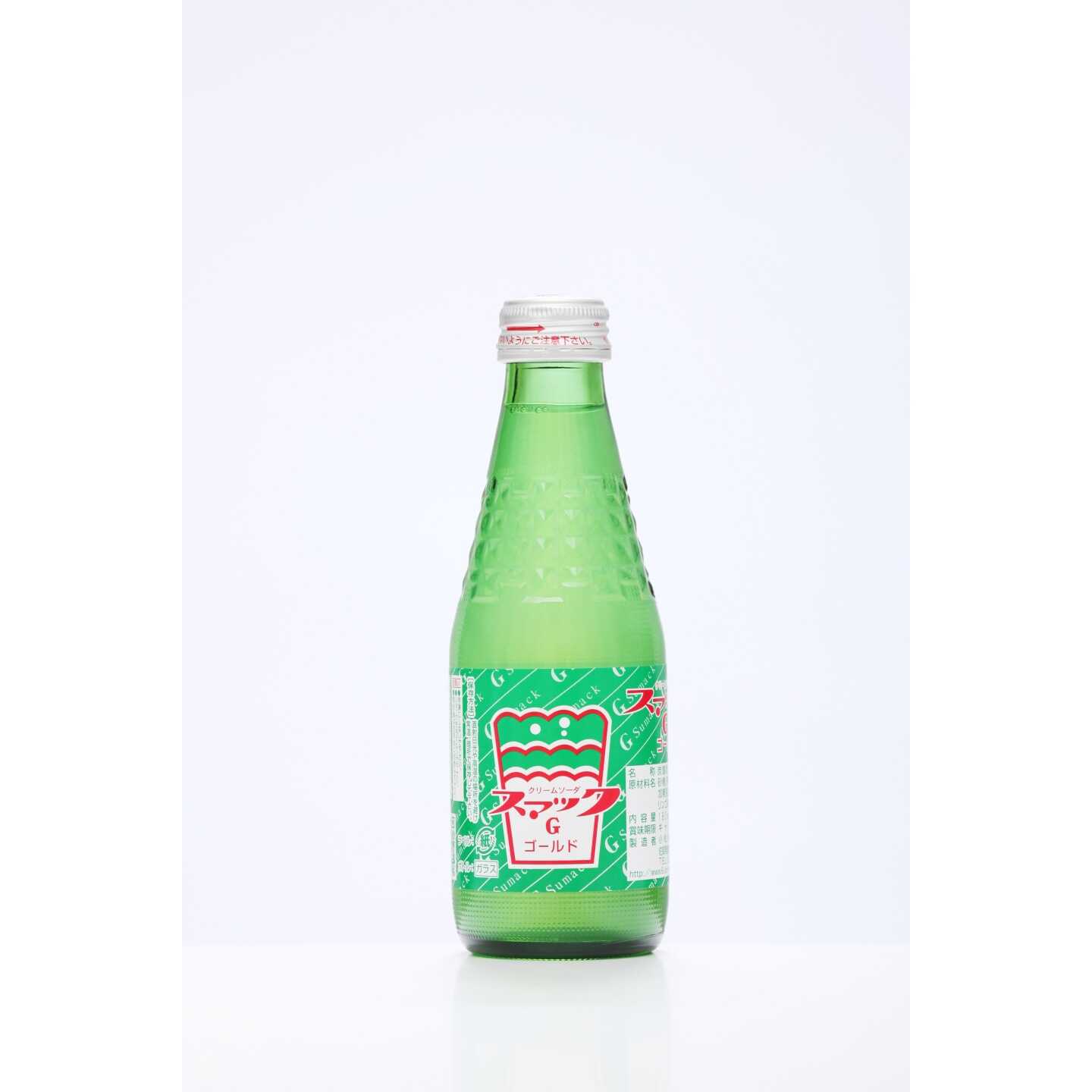 スマックゴールド 180ml瓶×24本 / サイダー 炭酸 ジュース ご当地 / 佐賀県 / 小松飲料株式会社 [41ABAM005]