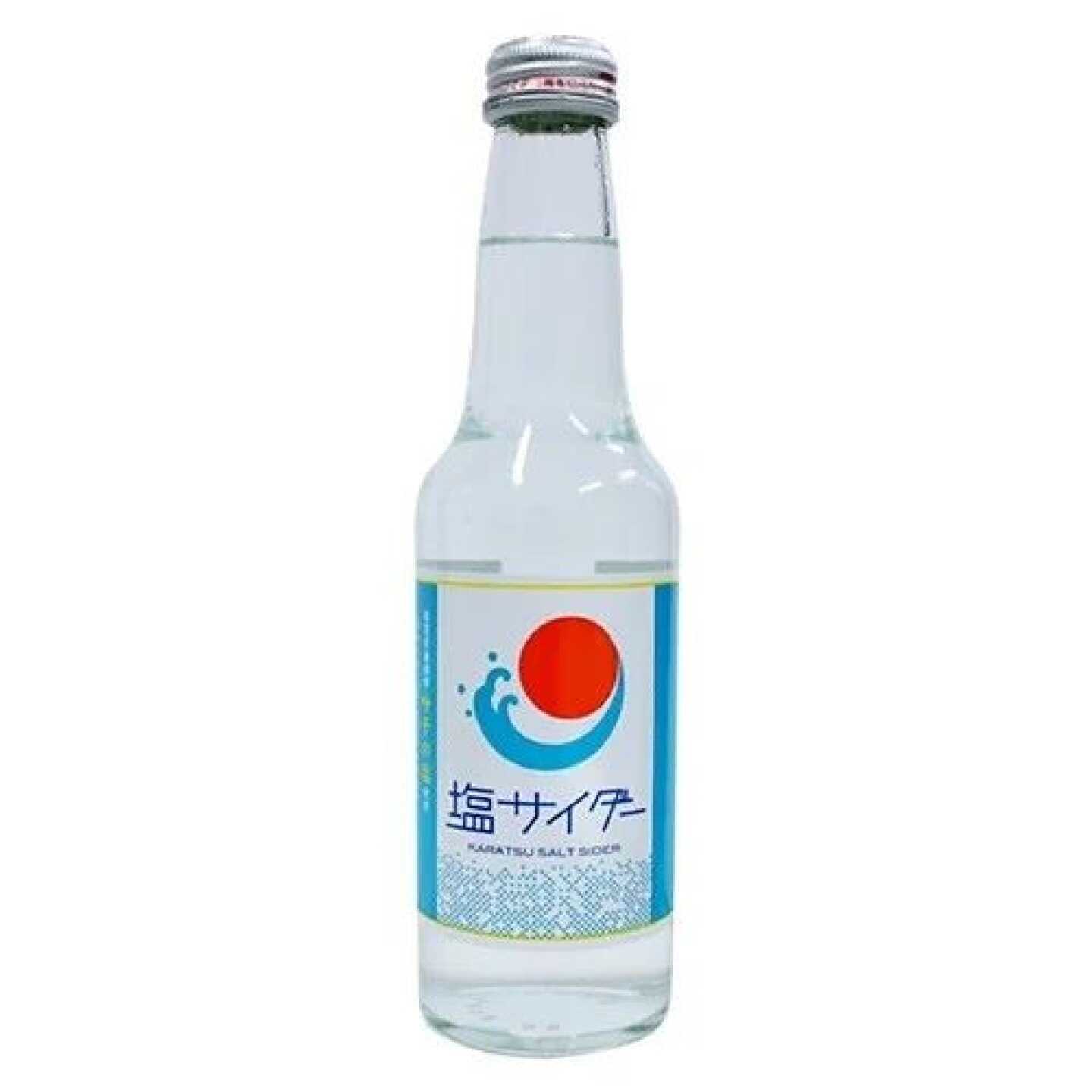 塩サイダー 250ml瓶×24本 / サイダー 炭酸 ジュース ご当地 / 佐賀県 / 小松飲料株式会社[41ABAM007]