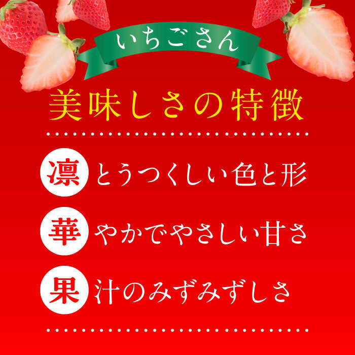 【ふるさと納税】【2027年1月以降順次発送】いちごさん（450g×2パック）/ いちご イチゴ 苺 果物 フルーツ / 佐賀県 / JAからつ 唐津うまかもん市場 [41ABCA002] f410004-saga-10000938 佐賀県 サンプル画像2