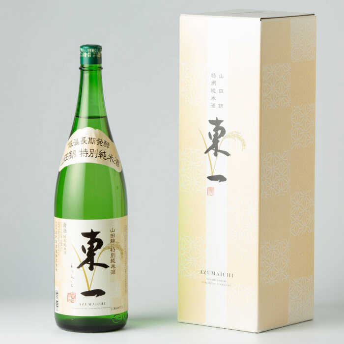 【ふるさと納税】【The SAGA 認定酒】東一 山田錦特別純米酒 1.8L×1本 / 日本酒 お酒 銘酒 地酒 / 佐賀県 / 有限会社嬉野酒店[41AIAA024]