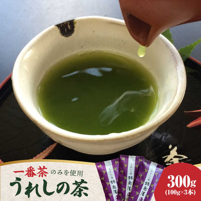 [一番摘み茶葉のみを使用!]老舗茶屋 川原茶業の特別な嬉野茶(一番茶 かぶせ玉緑茶100g×3本入) 佐賀県/株式会社 川原茶業[41AIAV003]