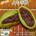 【ふるさと納税】よもぎ餅(粒あん入り)選べる 16個~48個 選べる発送月:A090-009