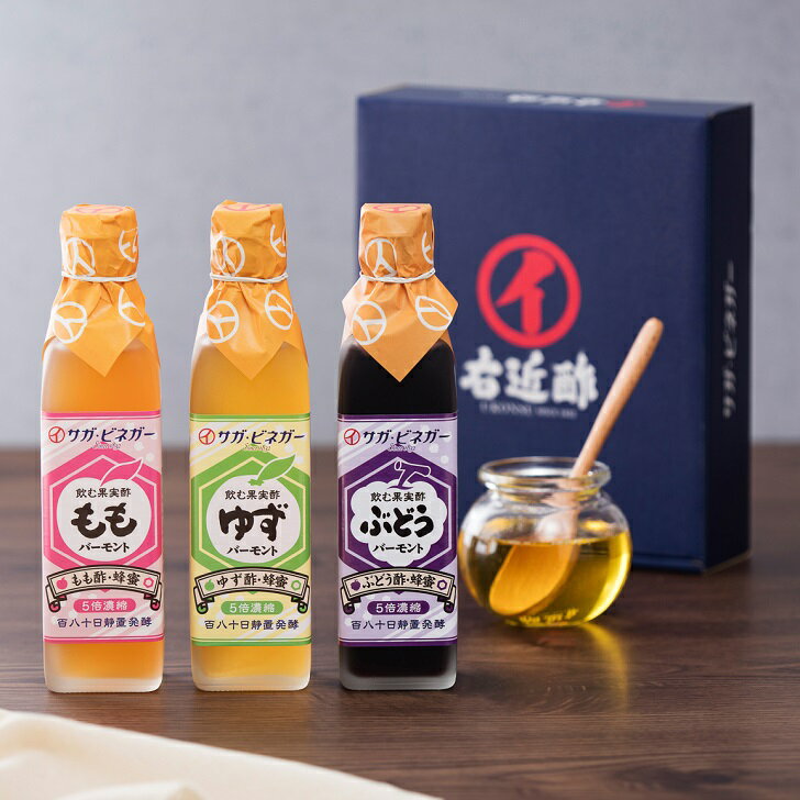 濃厚飲むフルーツ酢3本:B150-009