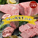 【ふるさと納税】【定期便12回】お楽しみ佐賀牛ざんまい:C232-001