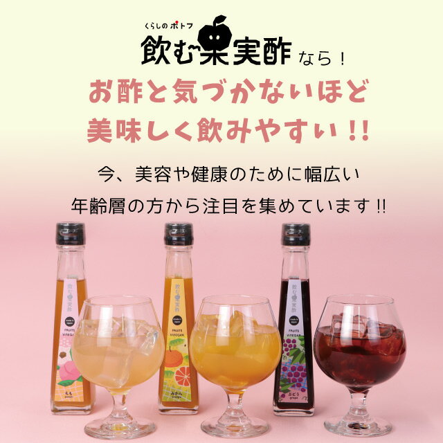 【ふるさと納税】 佐賀市 飲む果実酢 特選 3本 ギフトセット：B011-070