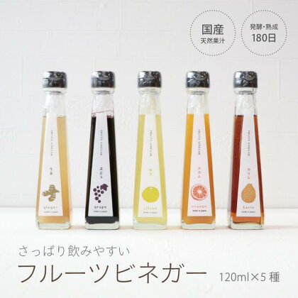 C−159.飲む果実酢 特選 5本 ギフトセット