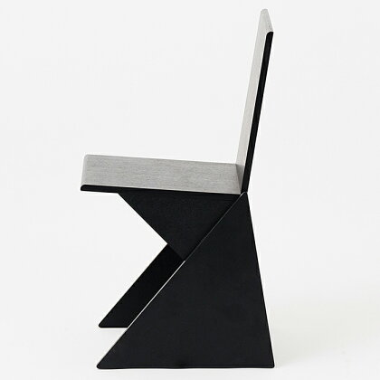 P−031.SANKAKU CHAIR BK【諸富家具】