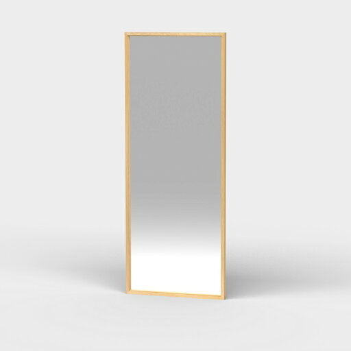 【ふるさと納税】リーヴス 70×180ミラー Oak【諸富家具】:C216-008 【ふるさと納税】リーヴス 70×180ミラー Oak【諸富家具】:C216-008