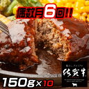 佐賀牛入りハンバーグ 10個：B094-008