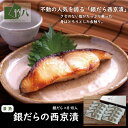 【ふるさと納税】銀だらづくし(西京漬詰合せ8切):B335-015