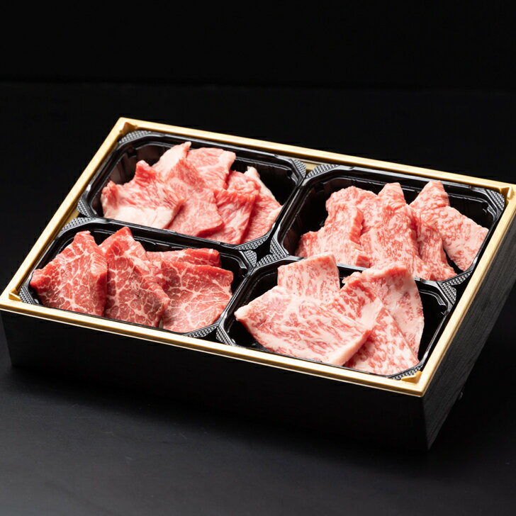 食べ比べ 佐賀牛焼肉4種盛り(100g×4):B255-004
