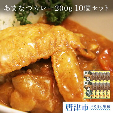 【ふるさと納税】あまなつカレー 10個セット