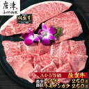 【ふるさと納税】佐賀牛 希少部位イチボ250gとトモサンカク250gの焼肉セット(合計500g) 和牛 牛肉 ご褒美に ギフト用 家族 焼肉 セット「2024年 令和6年」