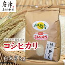 【ふるさと納税】【令和7年産 新米】唐津産特別栽培米 コシヒカリ(白米) 4.5kg×2袋(合計9kg) ご飯 コメ お米