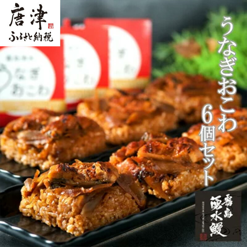 (一粒庵) うなぎおこわ 6食セット 125g×6(合計750g) 簡単調理 蒲焼 「2024年 令和6年」