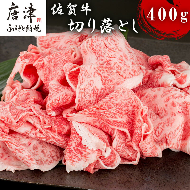 【ふるさと納税】佐賀牛切り落とし 400g 牛肉 和牛 すき