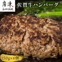 【ふるさと納税】佐賀牛ハンバーグ 150g×6個セット 合計