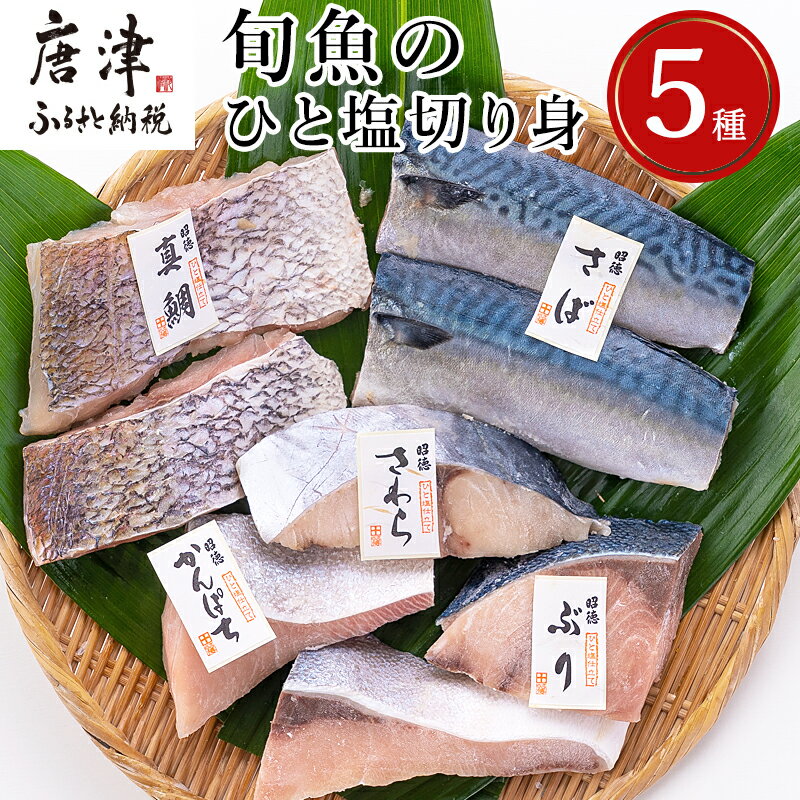 【ふるさと納税】旬魚のひと塩切身 1枚70g~90g 全8枚