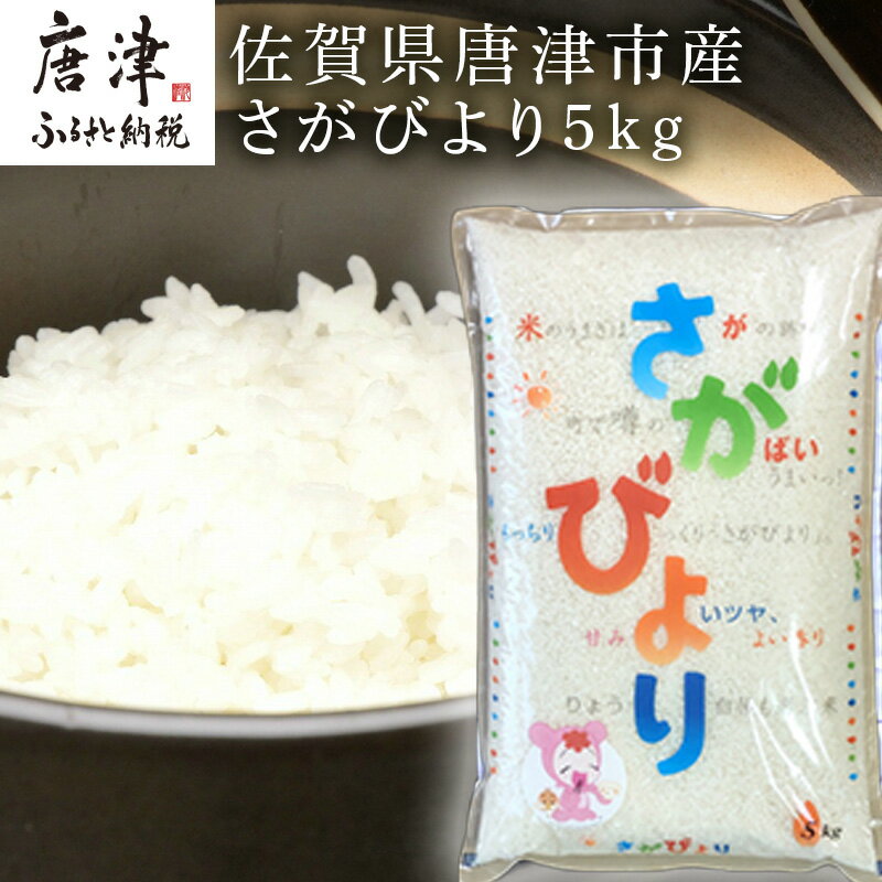 【ふるさと納税】佐賀県唐津市産さがびより 5kg 米の食味ラ