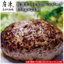 【ふるさと納税】佐賀牛100%のハンバーグ! (150g×20個) 「2025年 令和7年」