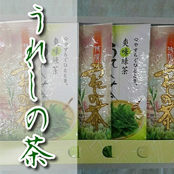 緑茶 嬉野茶(うれしの茶)特撰・上撰セット(b-167)
