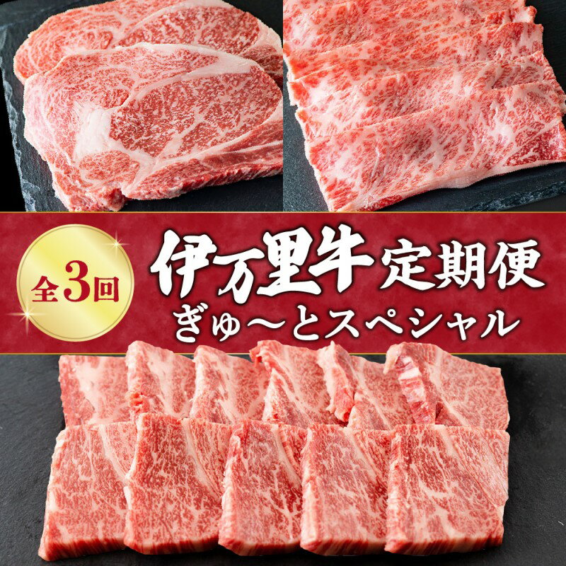 伊万里牛ぎゅ〜と 定期便 スペシャル(3回便)