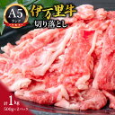 【ふるさと納税】伊万里牛（A5）切り落とし1kgボリューム J231