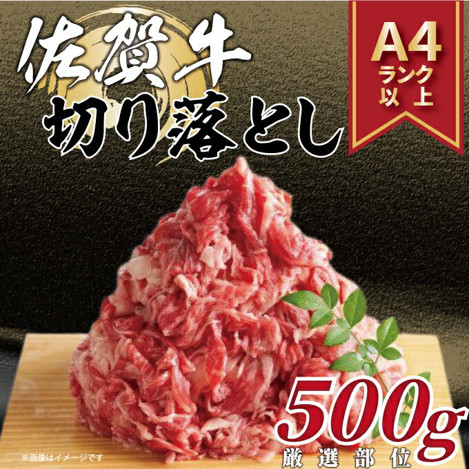 艶さし!佐賀牛切り落とし 500g