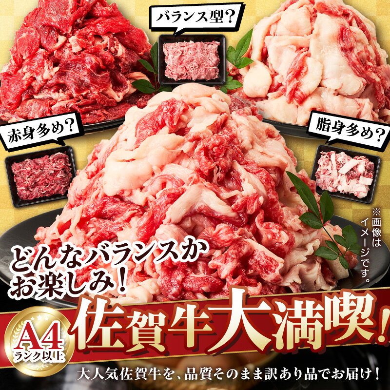 【ふるさと納税】 佐賀牛 訳あり 切り落とし【小分け / 発送時期が選べる】【 内容量が選べる 400g 〜 2.0kg】【 牛肉 ブランド牛 黒毛和牛 焼肉 肉じゃが 牛丼 ふるさと納税 佐賀牛 切落し 小分け 訳あり しゃぶしゃぶ 楽天限定 】 f412058-imari-10001615 佐賀県伊万里市 サンプル画像3