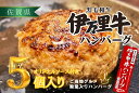 【ふるさと納税】【殿堂入り達成!】伊万里牛ハンバーグ5個入(ソース付) 172-J960【 佐賀牛 ブランド牛 牛肉 小分け 個包装 真空パック 惣菜 簡単調理 焼くだけ 牛肉 佐賀牛 伊万里牛 ハンバーグ 牛 ソース付き お弁当 ふるさと納税 ハンバーグ 】