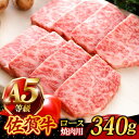 【ふるさと納税】A5ランク 佐賀牛 高級 霜降り 焼肉用 ロース 340g 2人前 /焼肉どすこい [UCC012]