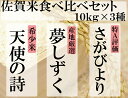 【ふるさと納税】F-6 佐賀県産さがびより・夢しずく・天使の...