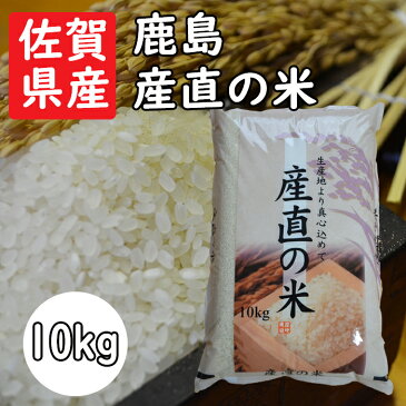 【ふるさと納税】お米マイスター厳選！ 佐賀県 鹿島市産 産直の米 白米 10kg 米 お米 精米 国産 九州産 鹿島市 送料無料 B-350