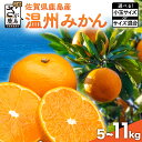 【ふるさと納税】温州みかん ( 約5kg/8kg/11kg) 小玉サイズ / サイズ混合 【11月上旬〜12月中旬頃発送予定】| ふるさと納税 みかん ミカン ...