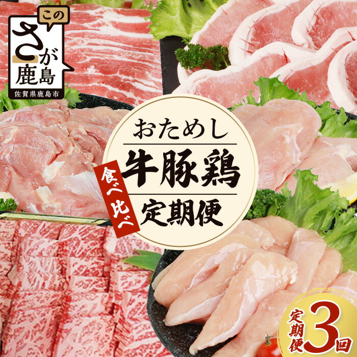 肉セット 【ふるさと納税】【定期便3回】佐賀の「牛・豚・鶏」食べ比べ お試し定期便 3ヶ月 3ヵ月 佐賀牛 ありた鶏 佐賀県産豚肉 焼き肉 焼肉 しゃぶしゃぶ バラエティ E-127 牛肉 牛 肉 佐賀牛 ブランド牛 焼肉 やきにく 焼き肉 豚肉 豚 バラエティ 豚 肉 しゃぶしゃぶ すきやき