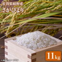  令和5年産 さがびより 11kg 佐賀県産 佐賀県産 嬉野産 米 コメ こめ 佐賀県嬉野市/吉田まんぞく館 