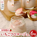 【ふるさと納税】いちごフロマージュ6個セット 【佐賀県産 クリームチーズ 生クリーム ドライいちご 贅沢】(H017105)