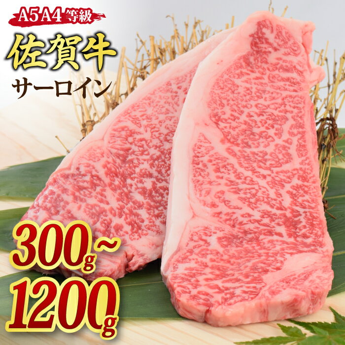 佐賀牛 サーロインステーキ A5 A4 [300g / 600g / 900g / 1,200g]