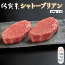 【ふるさと納税】佐賀牛シャトーブリアン(200g×2枚)【佐賀牛 ブランド牛 国産牛 記念日 お祝い ご褒美 真空パック ふるさと納税】(H107108)