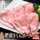 【ふるさと納税】佐賀県自慢の肥前さくらポーク とんかつ用 ロース【120g 6枚】 H081141 