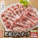 【ふるさと納税】佐賀県自慢の肥前さくらポーク しゃぶしゃぶ用【400g 2p】 H081142 