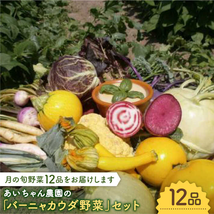 56位! 口コミ数「0件」評価「0」【12品】「バーニャカウダなどに♪」農薬に頼らない！カラダにやさしいお野菜の詰め合わせ【吉野ヶ里あいちゃん農園】[FAA029]