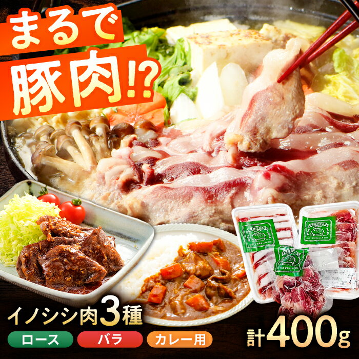 低カロリーで上質なタンパク質♪脊振の美味しいジビエ(猪肉)セット 400g[アスタラビスタ]