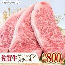  A4 A5 佐賀牛 サーロインステーキ 800g（200g×4枚） 吉野ヶ里町/ミートフーズ華松 